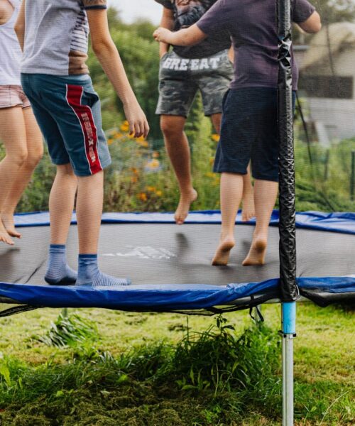 Bezpečné skákání na trampolínách